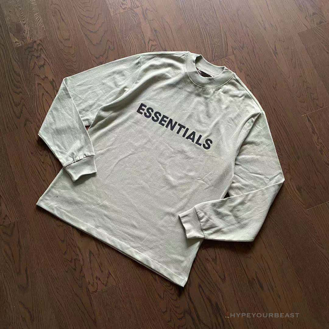 FOG 'ESSENTIALS' Long Sleeve Shirt Cream
