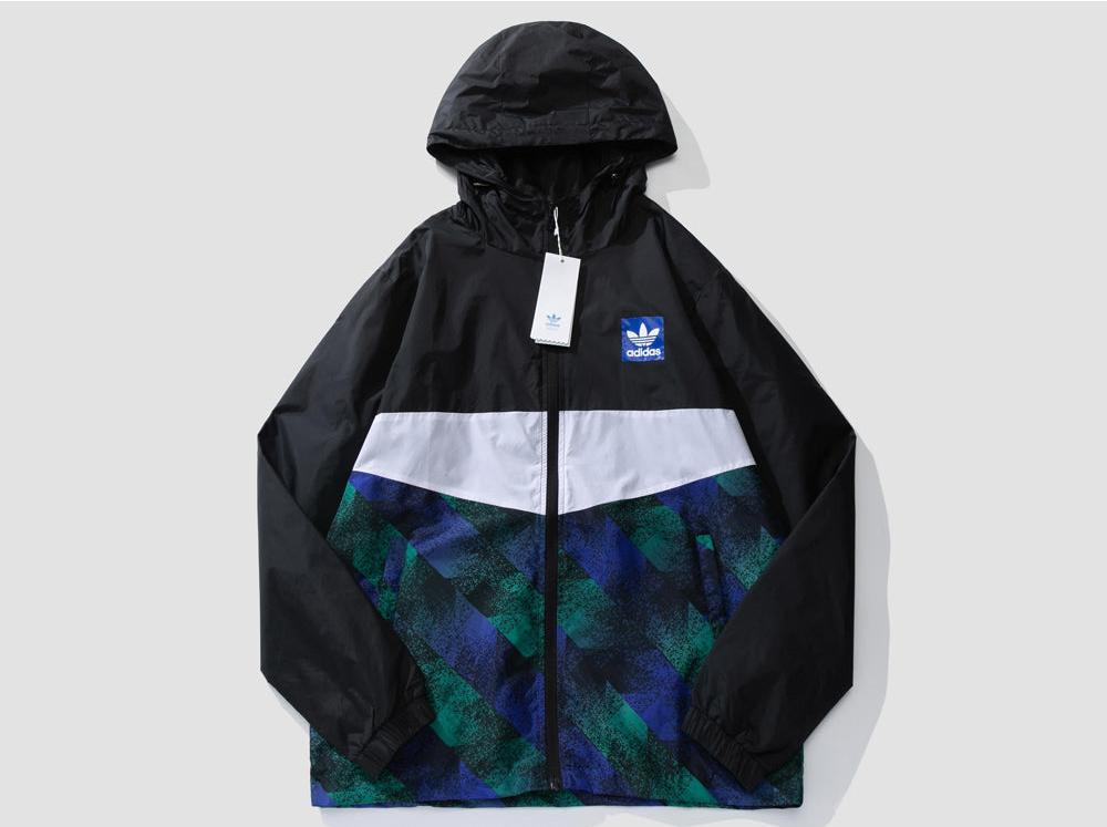 Adidas Jacket Black Blue