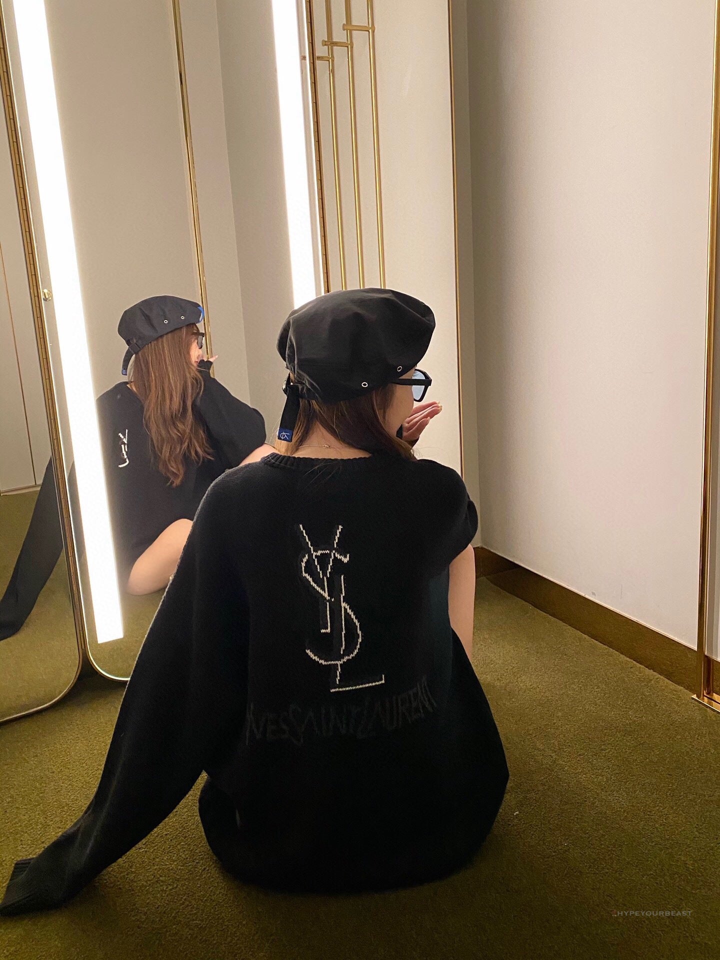 YSL Sweater Black