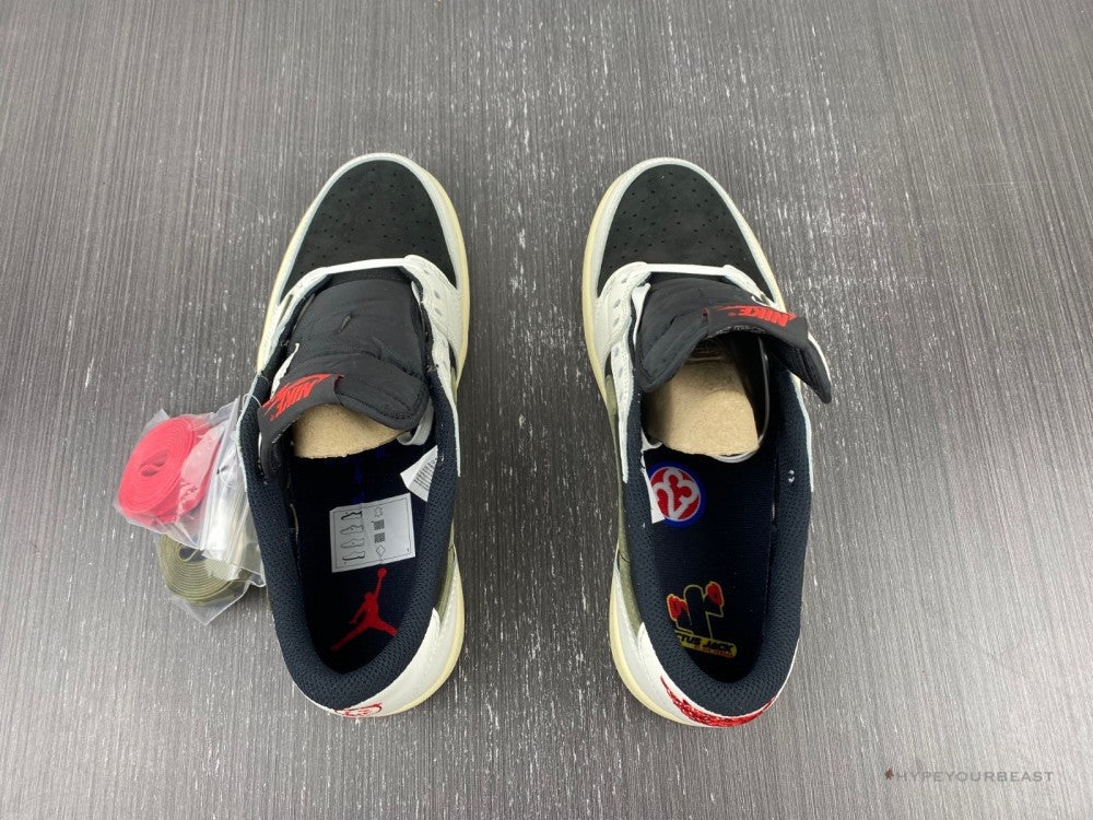 Air Jordan 1 Retro Low 'Travis Scott Olive'