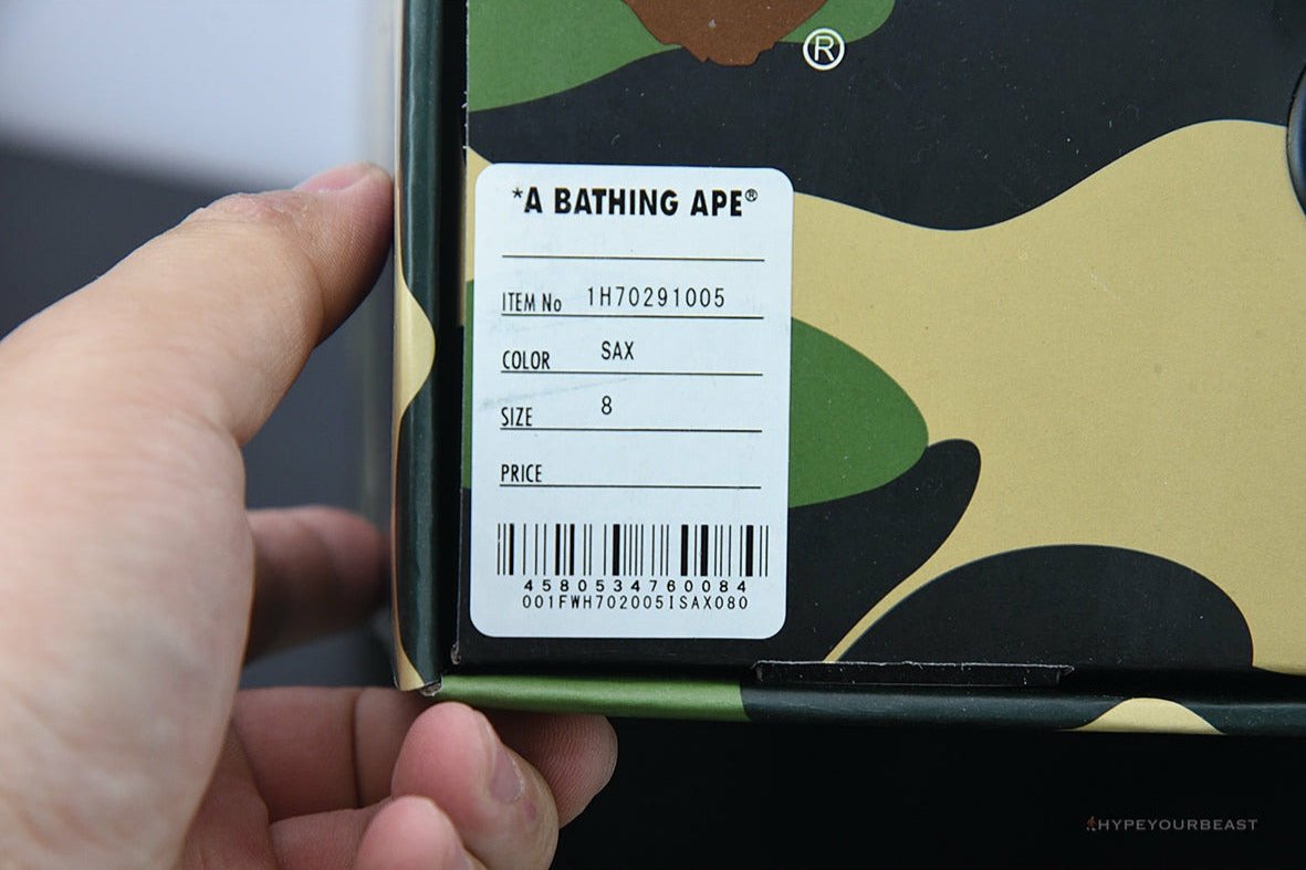 A Bathing Ape Bape Sta Pastel Blue