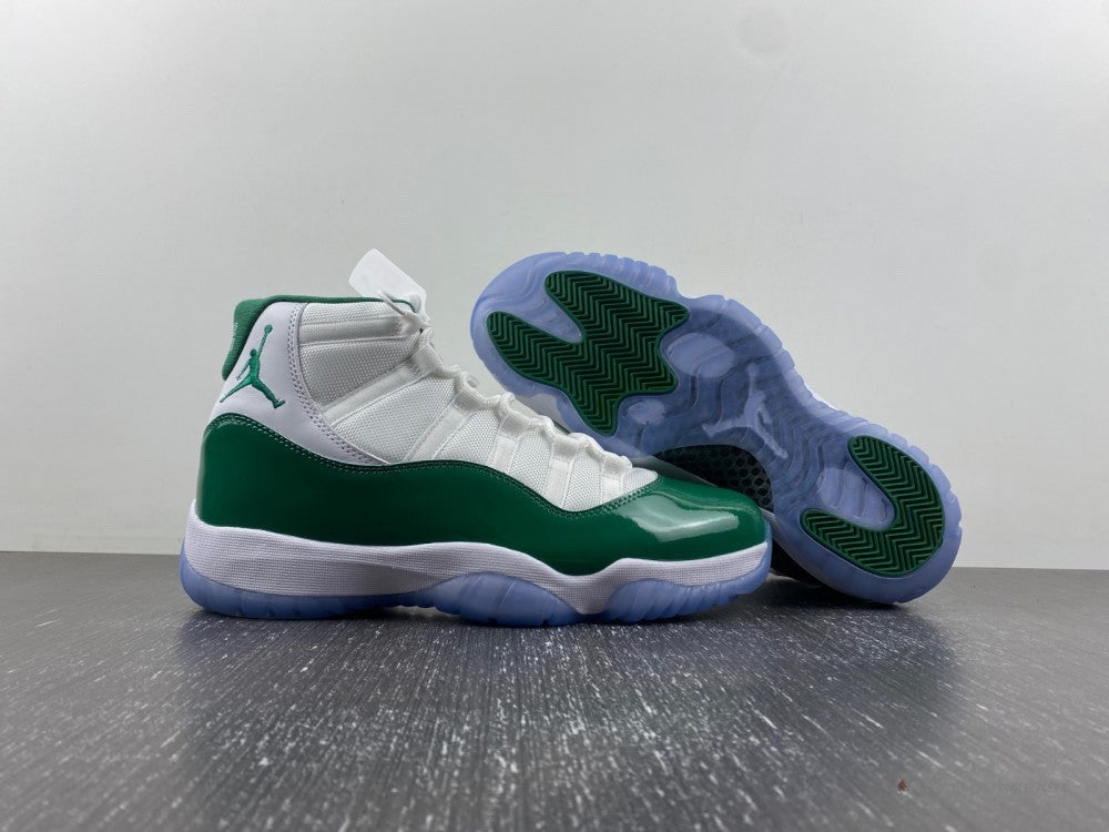 Air Jordan 11 High 'Green White'