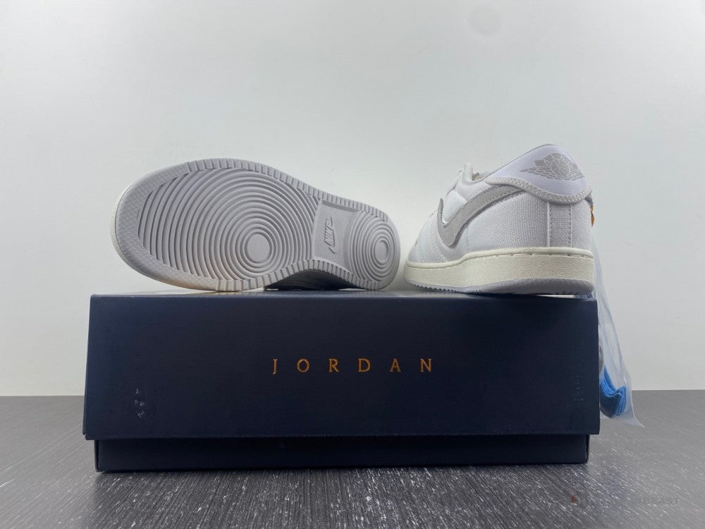 Air Jordan 1 Retro AJKO Low Union White Canvas