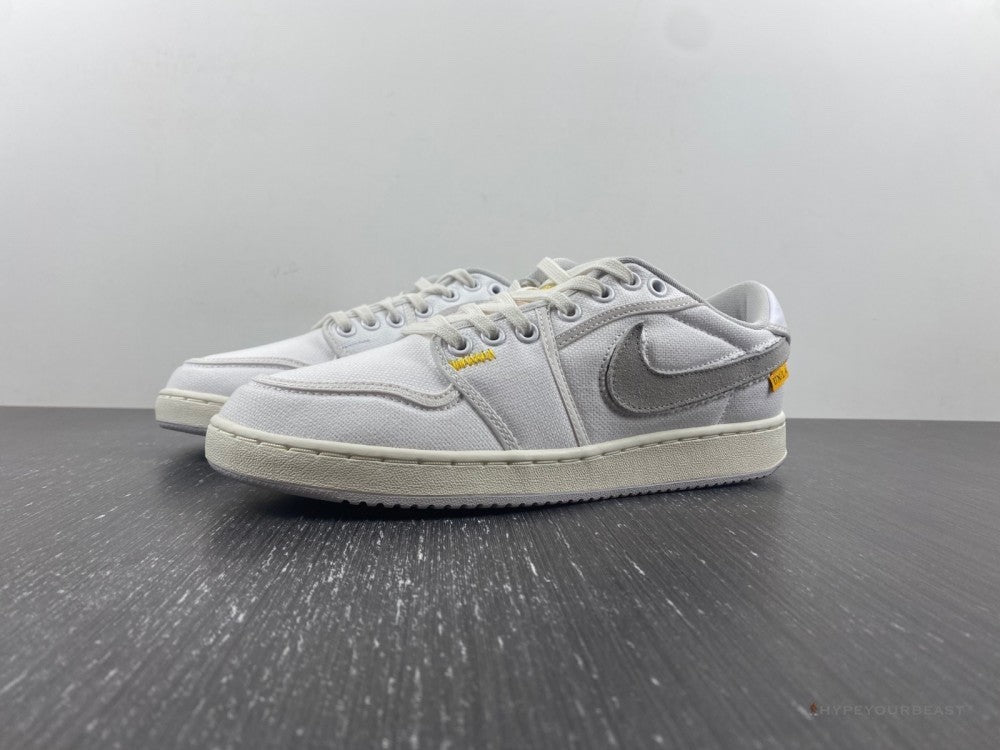 Air Jordan 1 Retro AJKO Low Union White Canvas
