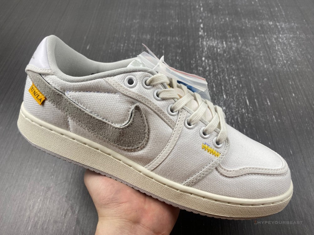 Air Jordan 1 Retro AJKO Low Union White Canvas