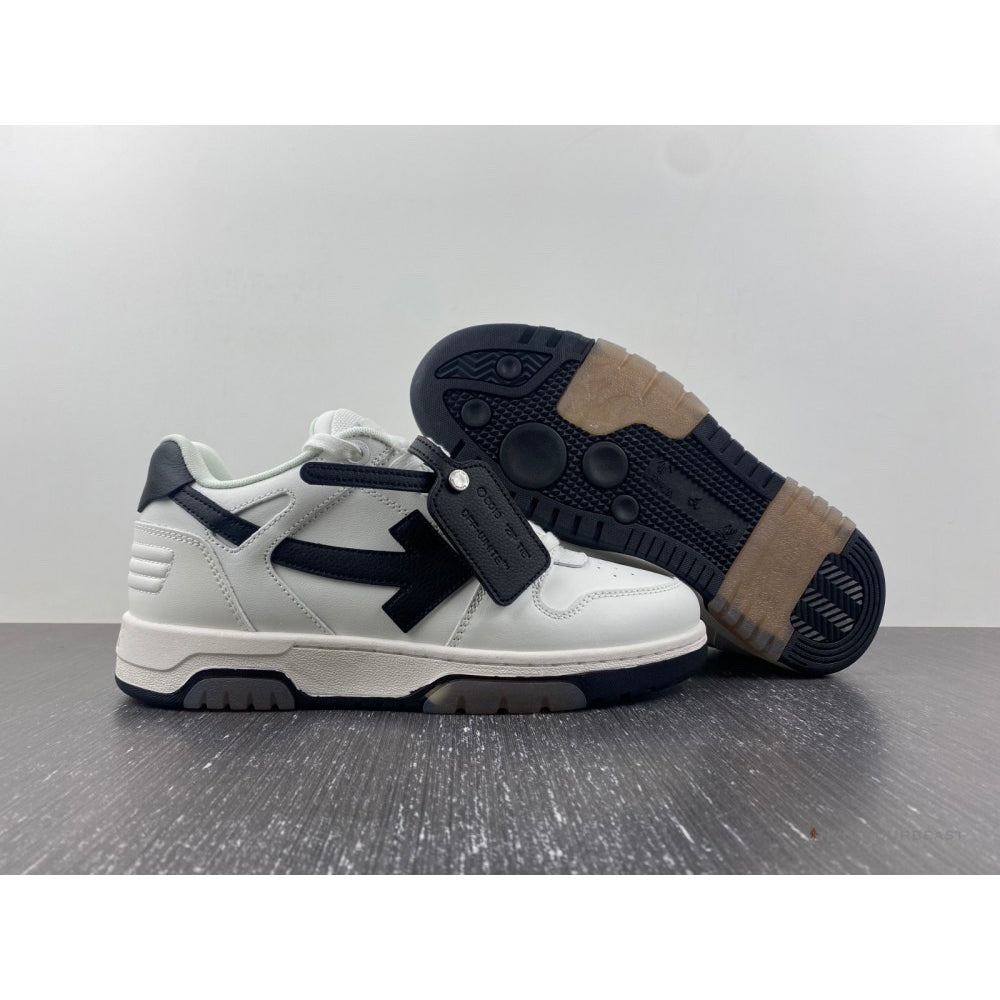 Off-White Out Of Office Low White Black Sneakers