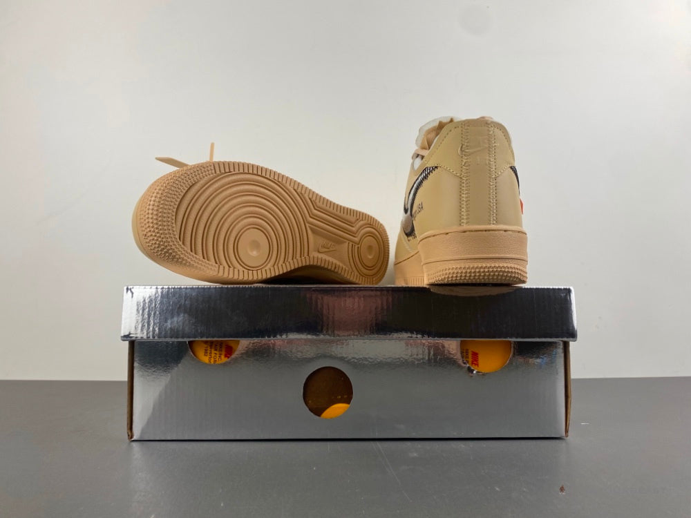 Off-White X NIke Air Force 1 Low 'Sesame'
