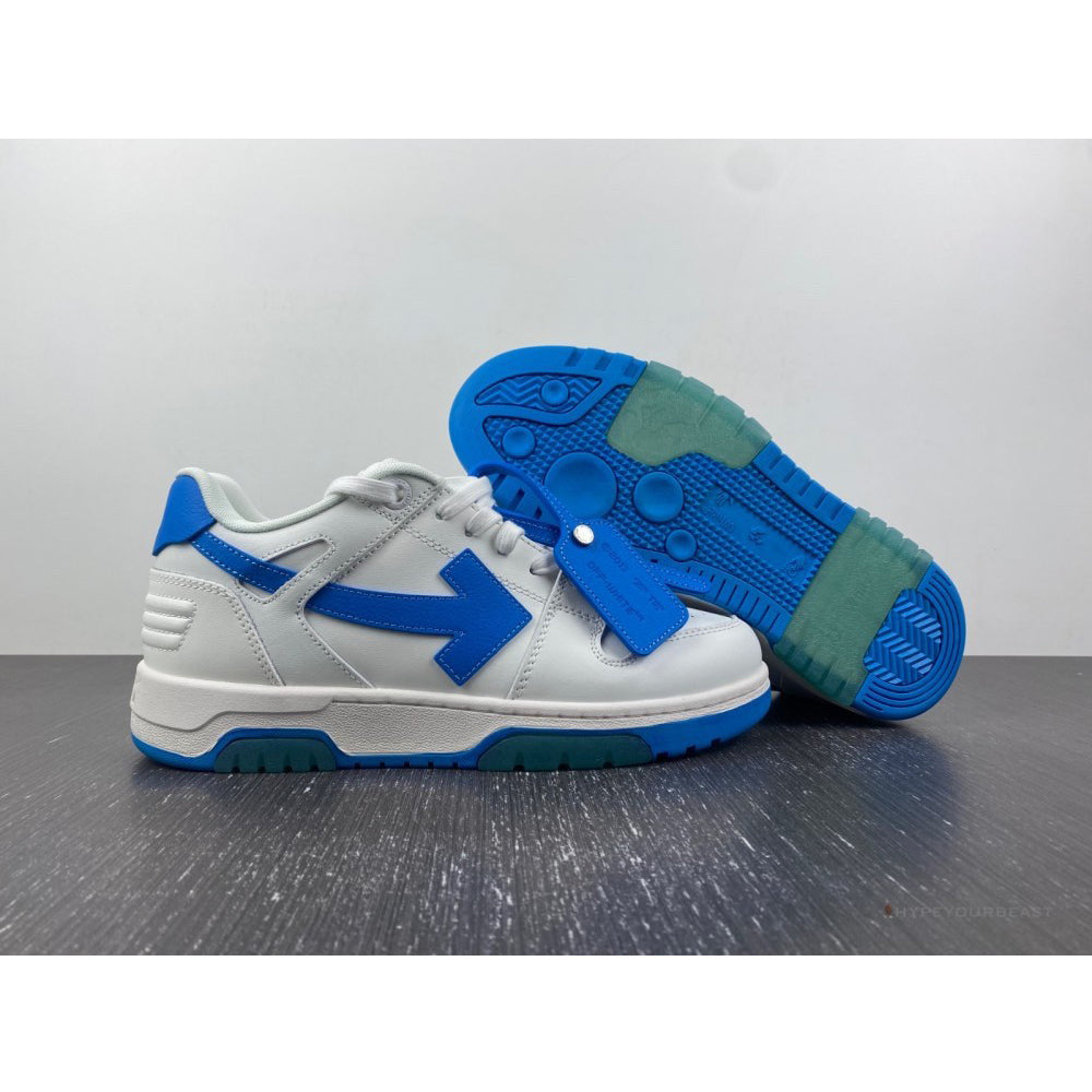 Off-White Out Of Office Low Blue Sneakers