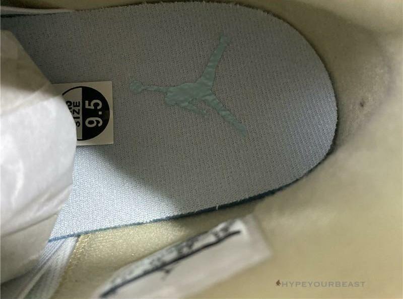 Air Jordan 4 White Gold