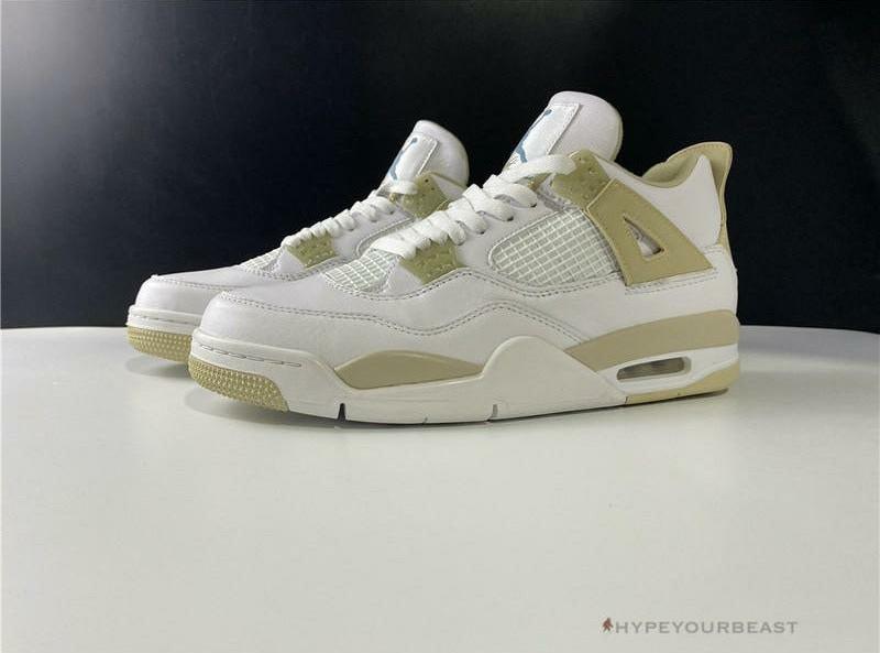 Air Jordan 4 White Gold