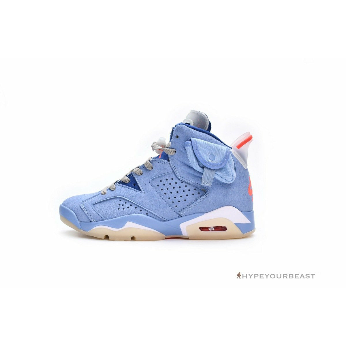 Travis Scott X Air Jordan 6 'British Khaki Blue'