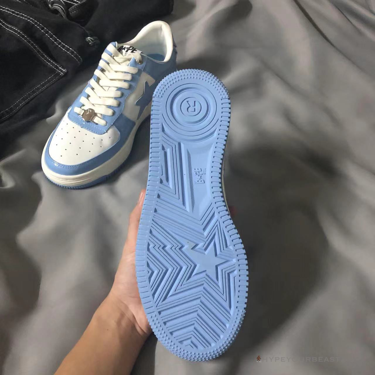 BAPE STA Low Top Sneakers Blue