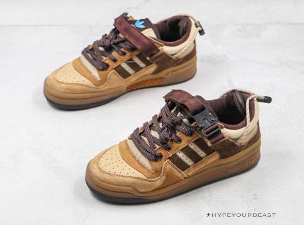 Adidas Forum Low Bad Bunny Sneakers Dark Brown