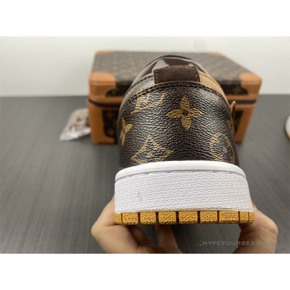 Off White X Jordan 1 Low X LV