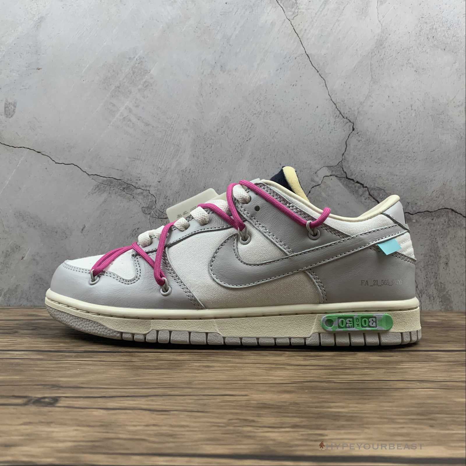Off White X Nike Dunk Low 'Dear Summer - 30/50'