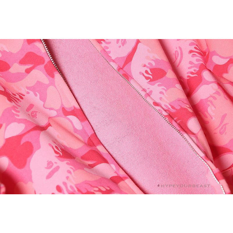 Bape Hoodie Pink