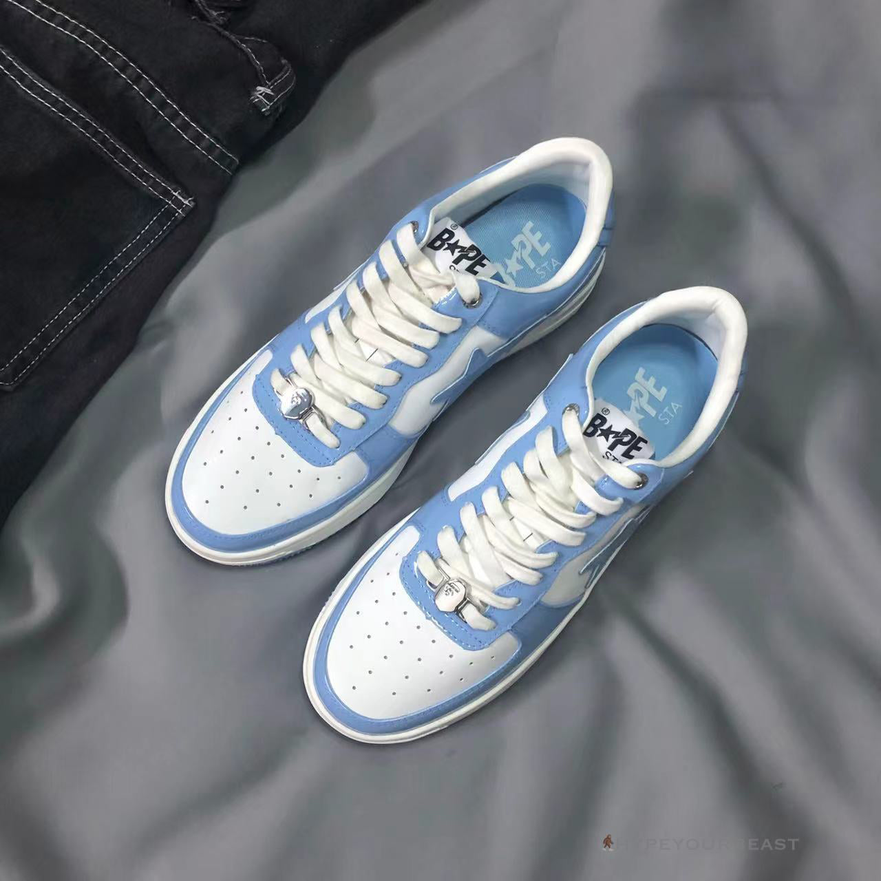 BAPE STA Low Top Sneakers Blue