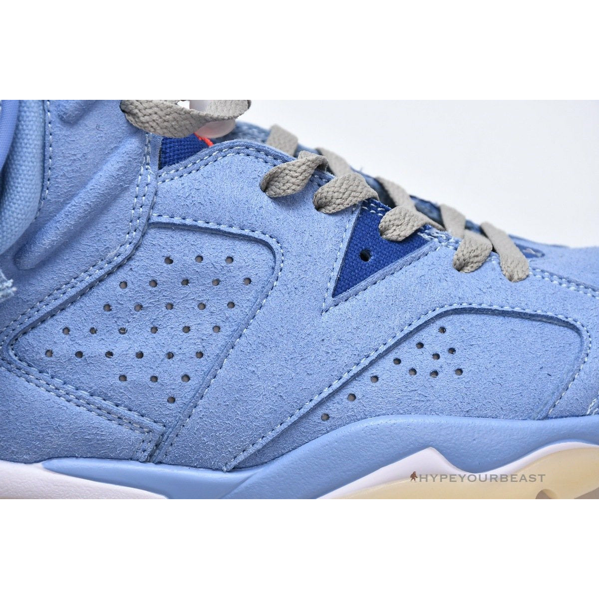 Travis Scott X Air Jordan 6 'British Khaki Blue'