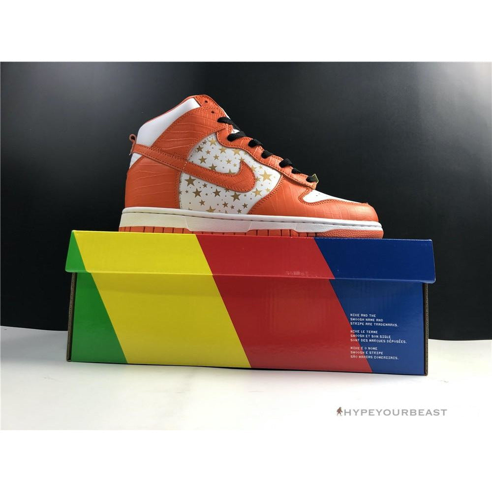 Nike SB Dunk High Supreme Orange Blaze