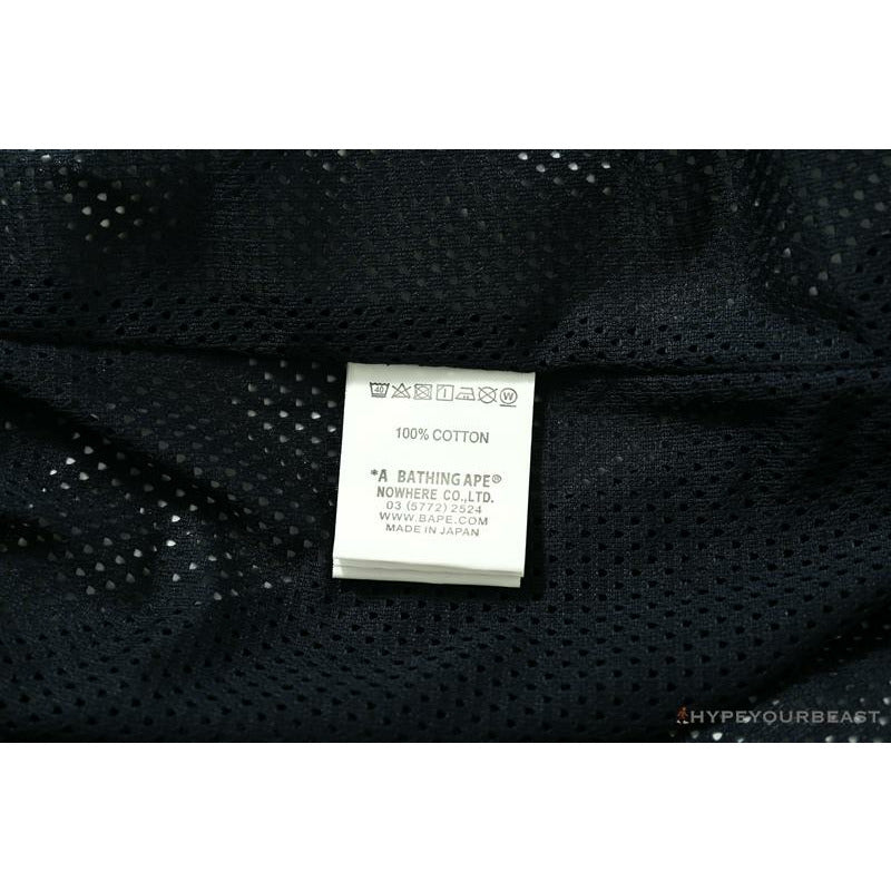 BAPE x COACH Co-Branded Grey-Blue Shorts