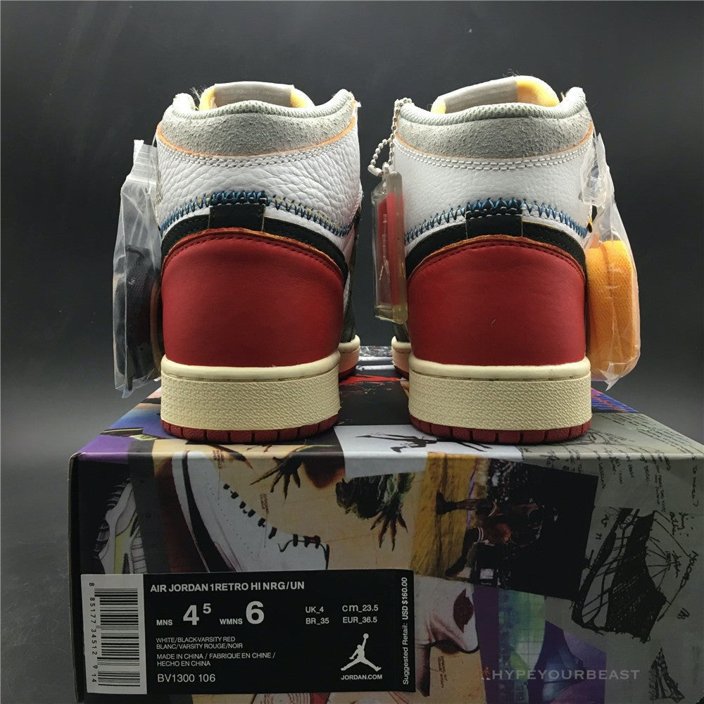 Air Jordan 1 Retro HI “Union - Black Toe”