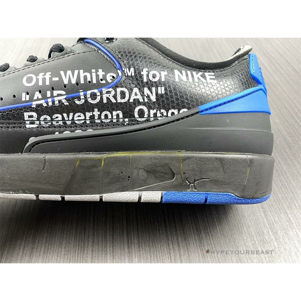 Off White X Air Jordan 2 Black