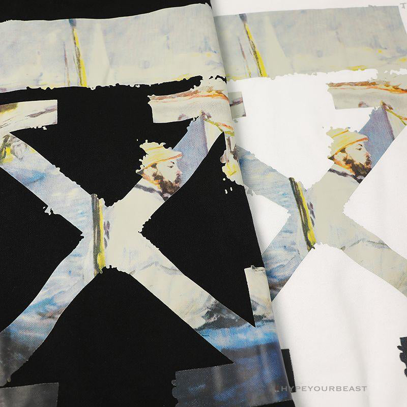 Off White Hoodie Vincent Van Gogh White