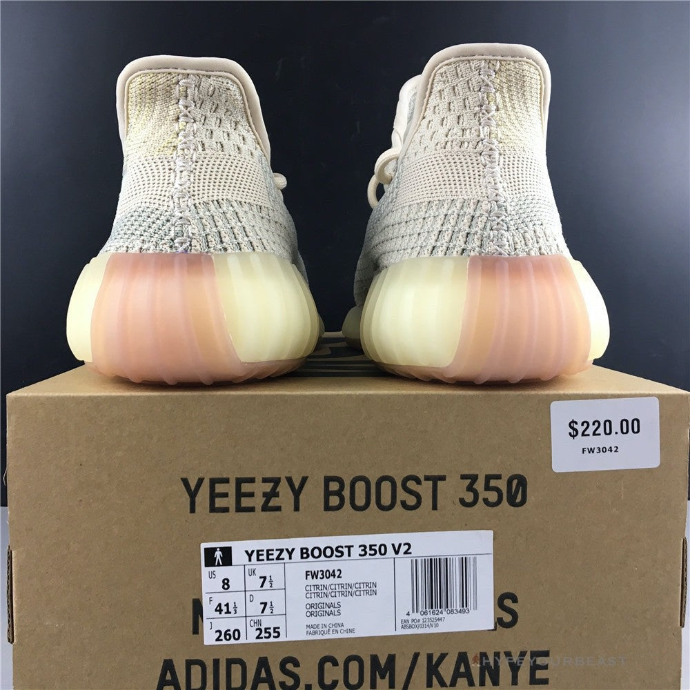 Yeezy Boost 350 V2 'Citrin Non-Reflective'