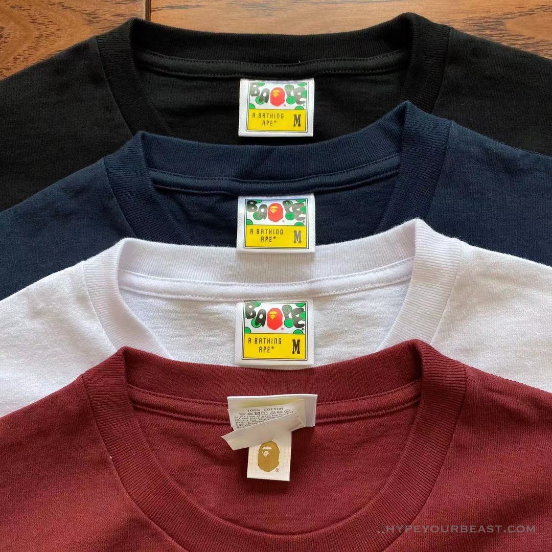 Bape Tee Shirt Red
