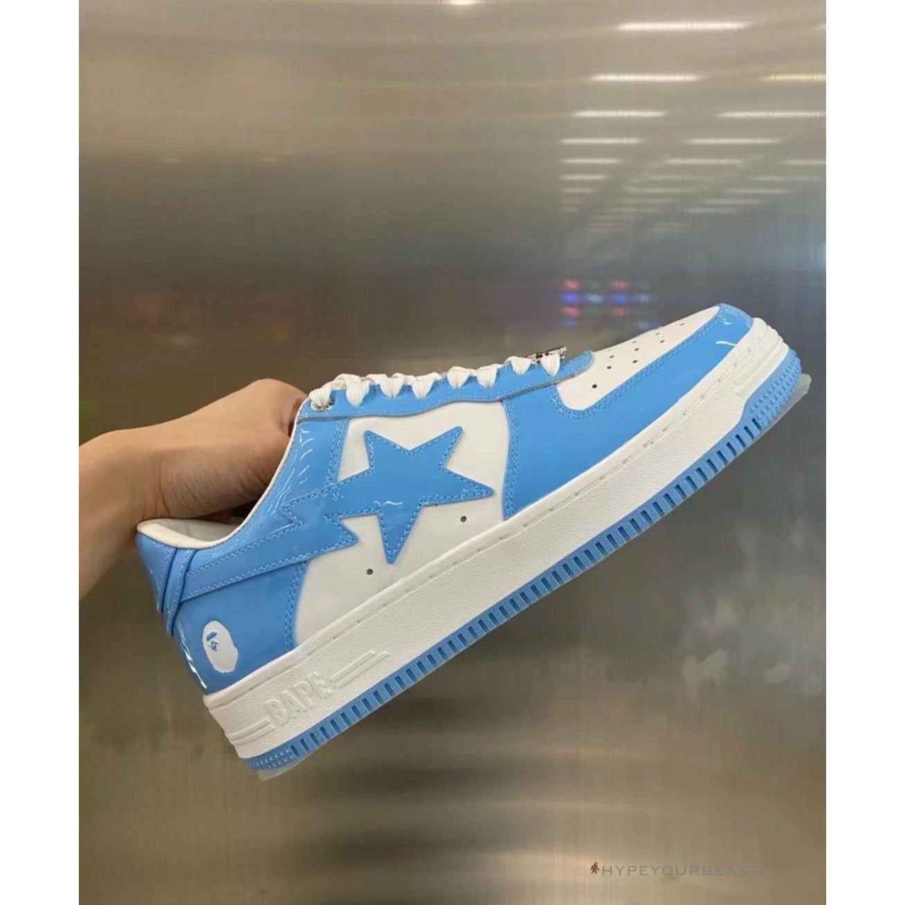 BAPE STA Low Top Sneakers Blue