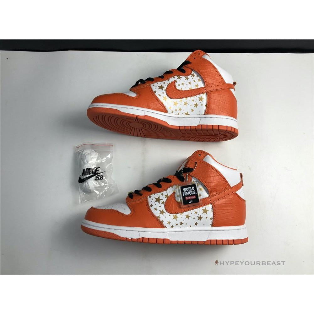 Nike SB Dunk High Supreme Orange Blaze