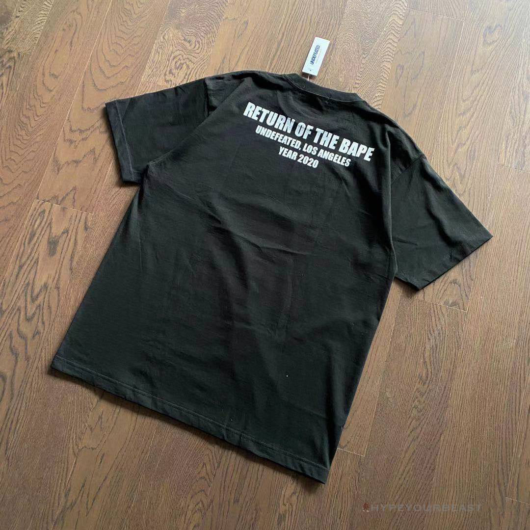 UNDFTD X Bape Tee Shirt Black