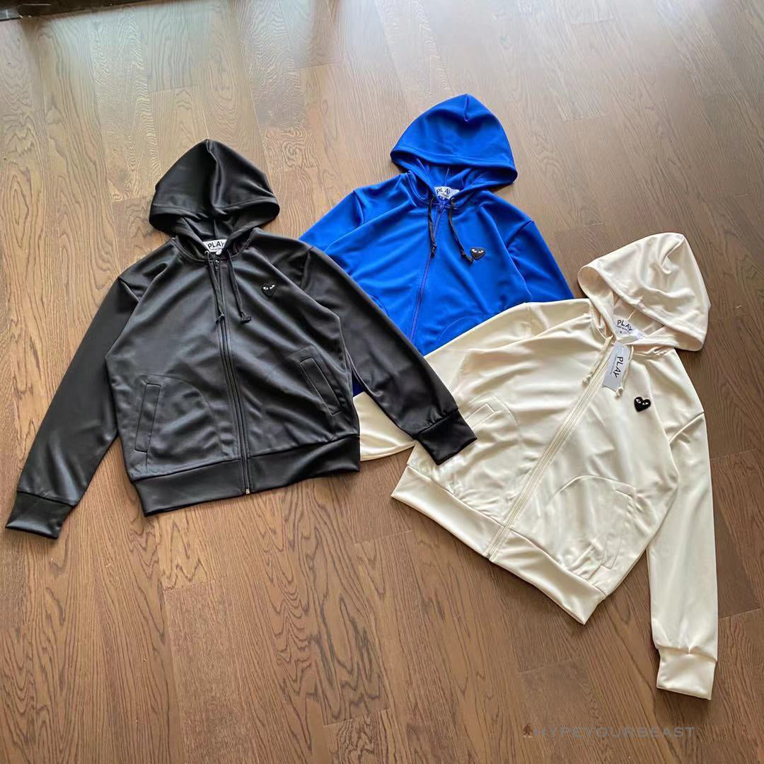 CDG Hoodie Black