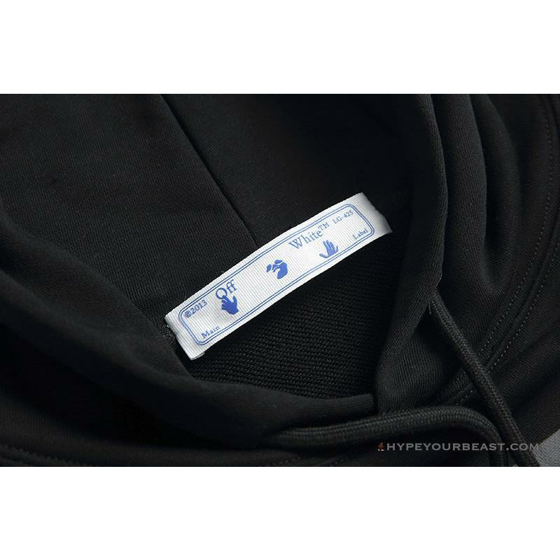 Off White Hoodie Black Fruits