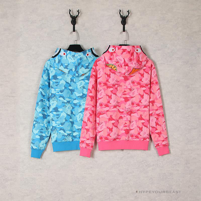 Bape Hoodie Sky Blue