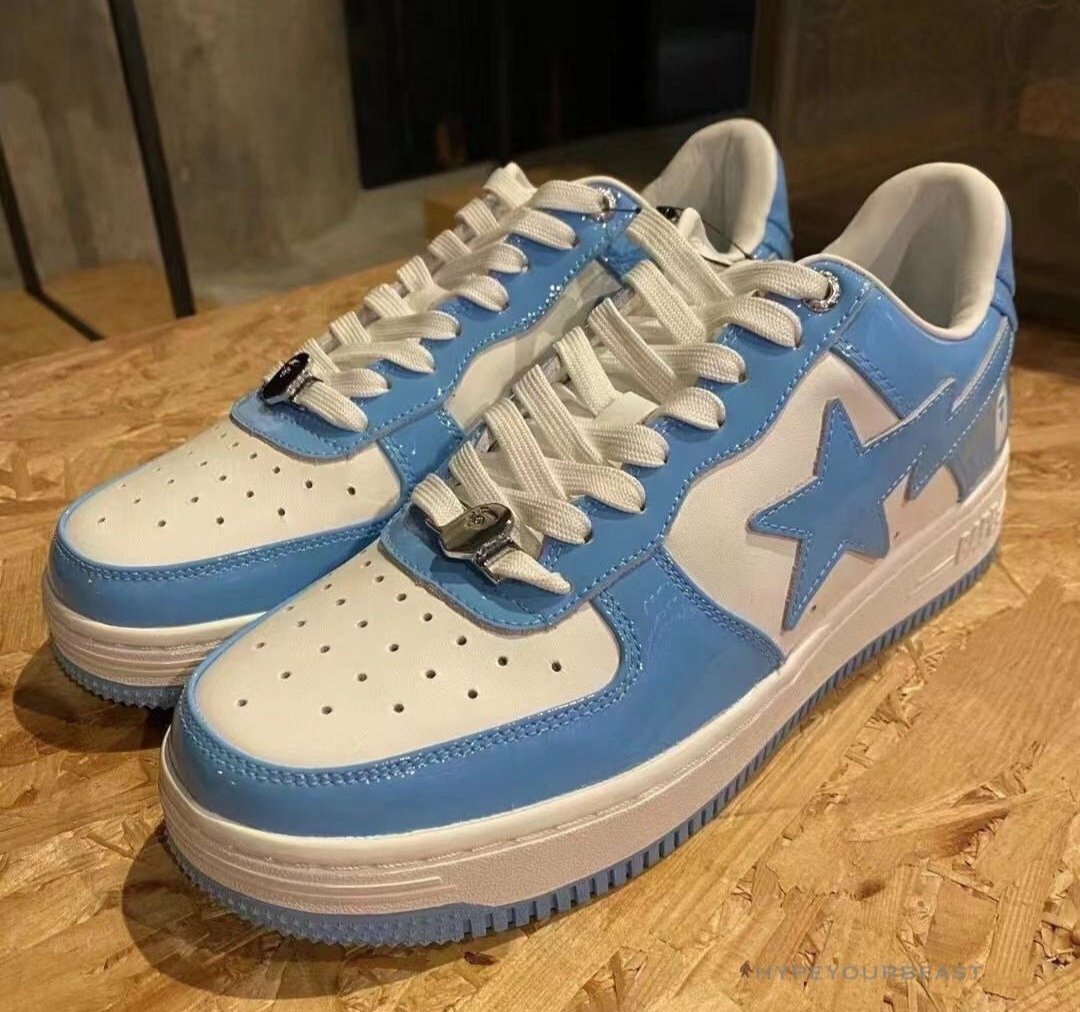 BAPE STA Low Top Sneakers Blue