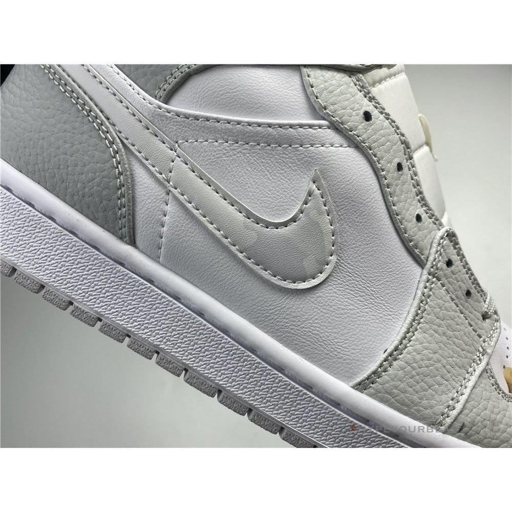Air Jordan 1 Mid White Camo'