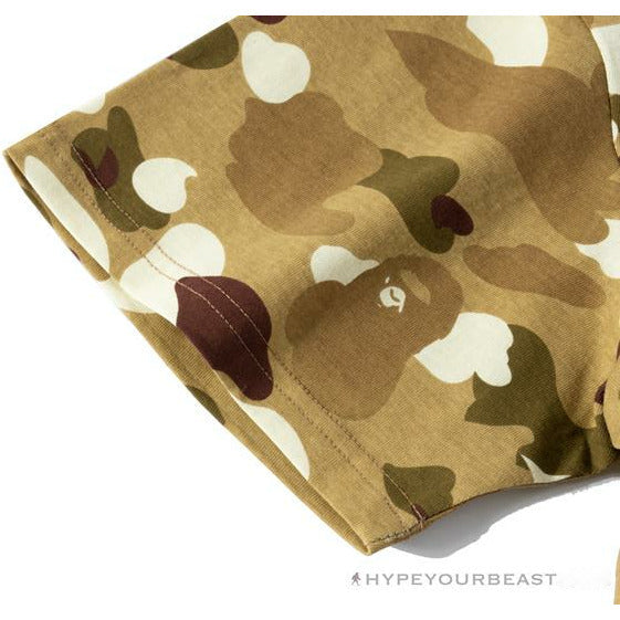 BAPE Military Style Desert Camouflage Tee Shirt 'YELLOW'