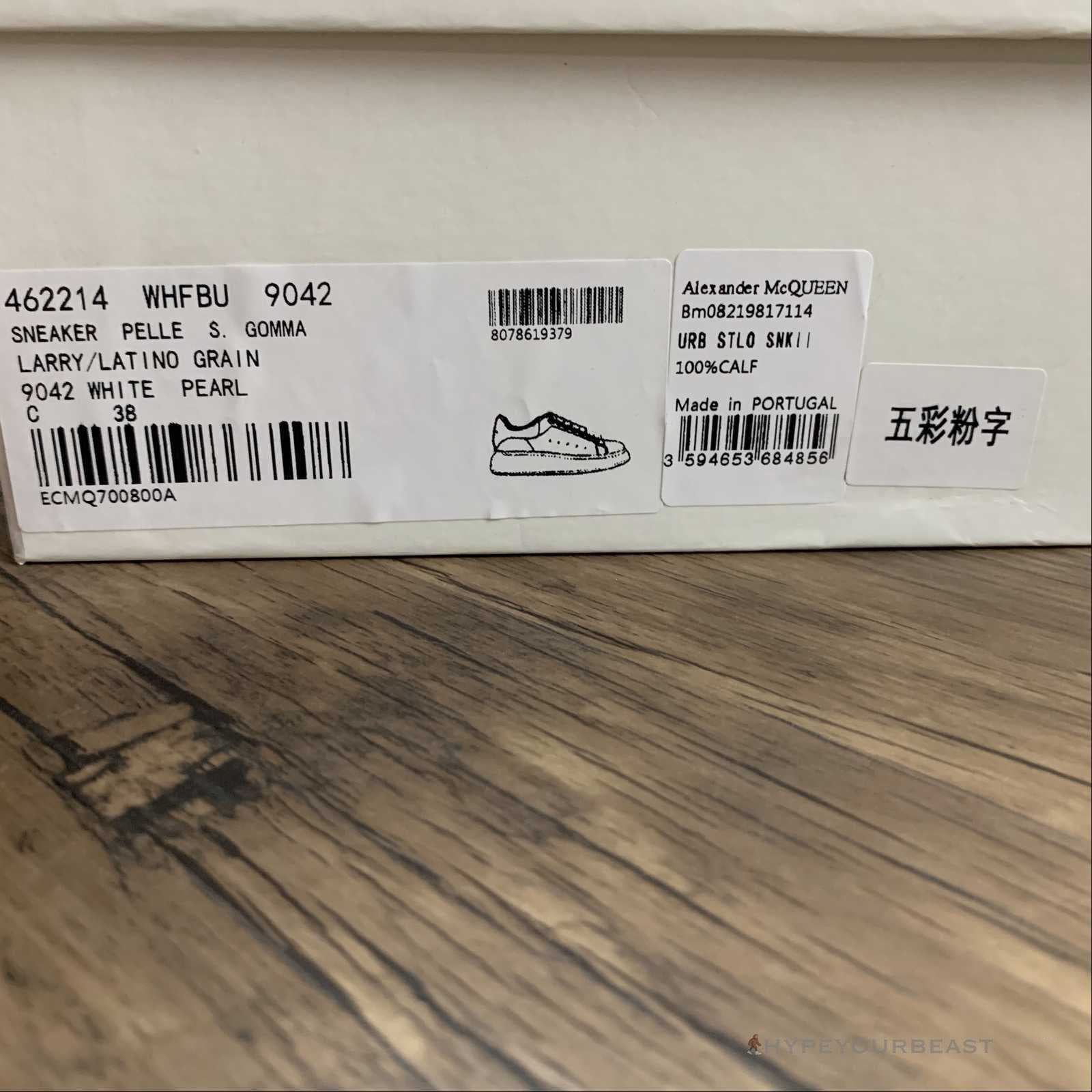 Alexander McQueen White / White / Pink