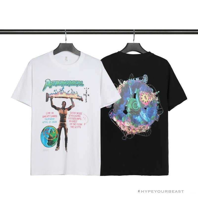 OFF-WHITE Travis Scott Fortnite Tee Shirt 'WHITE'