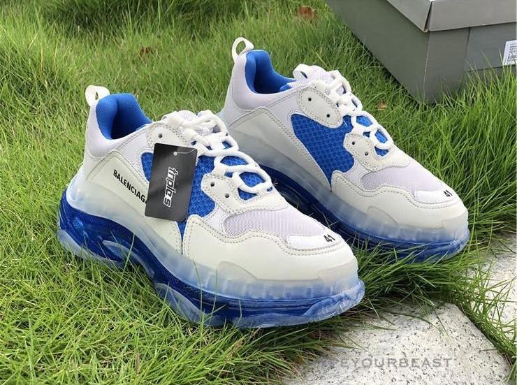 BCG Triple S White / Blue