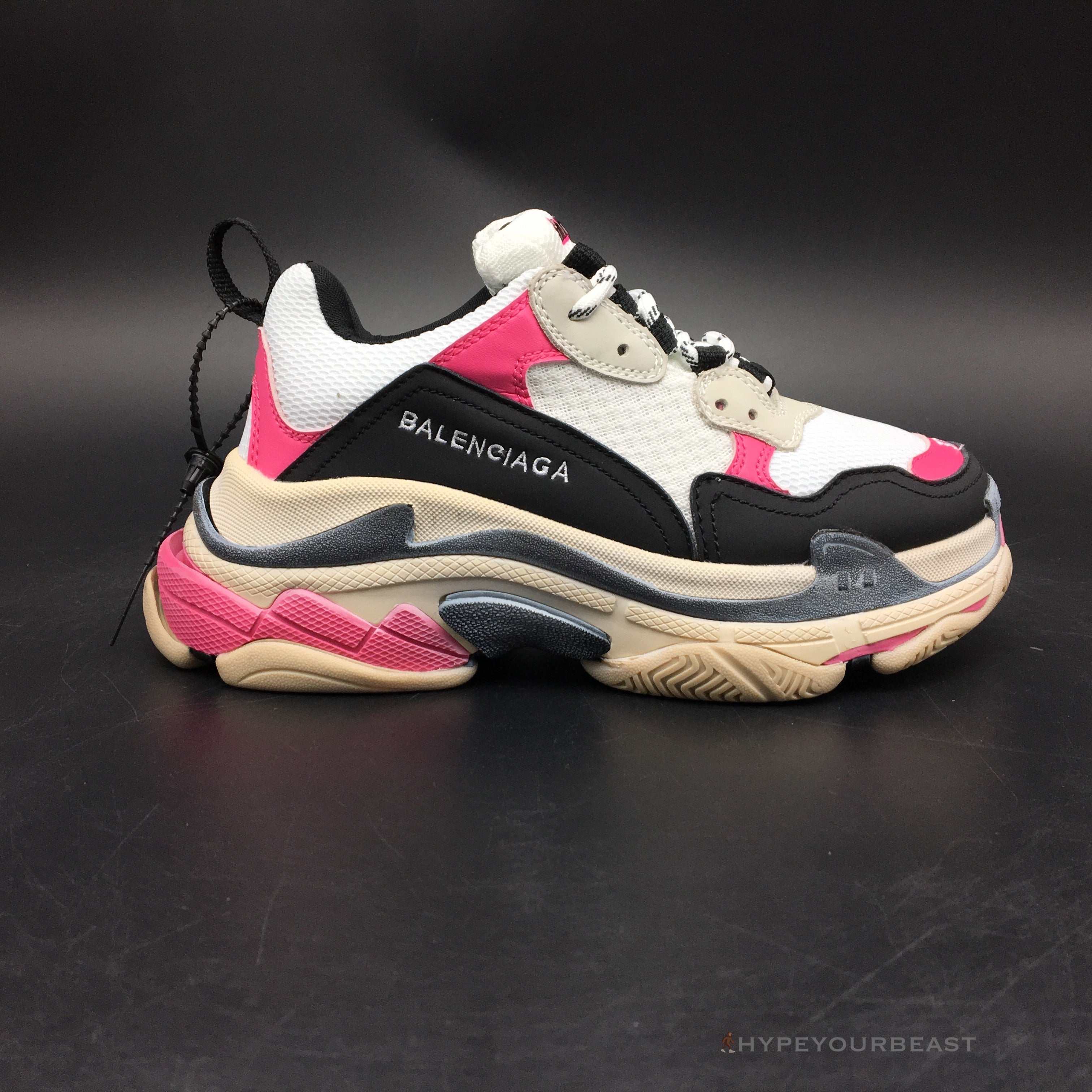BCG Triple S Pink / Black