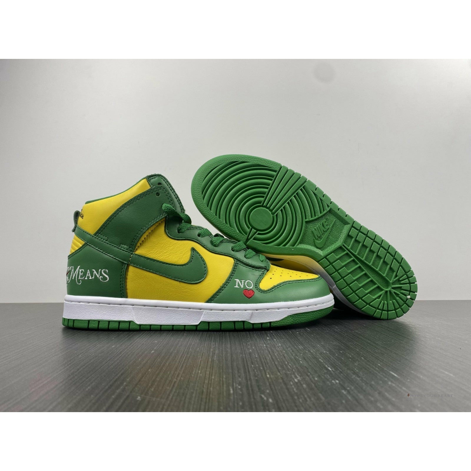 Nike SB Dunk High Supreme 'By Any Means Brazil'