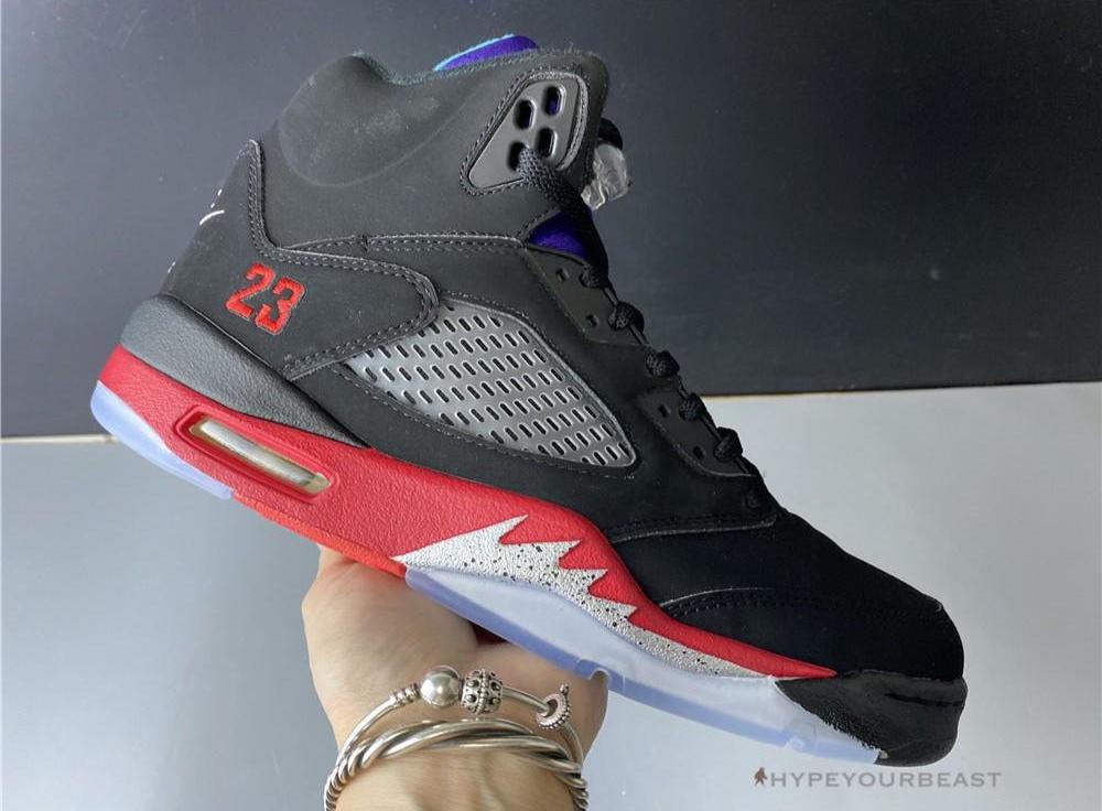 Air Jordan 5 'Grape Fire Red'