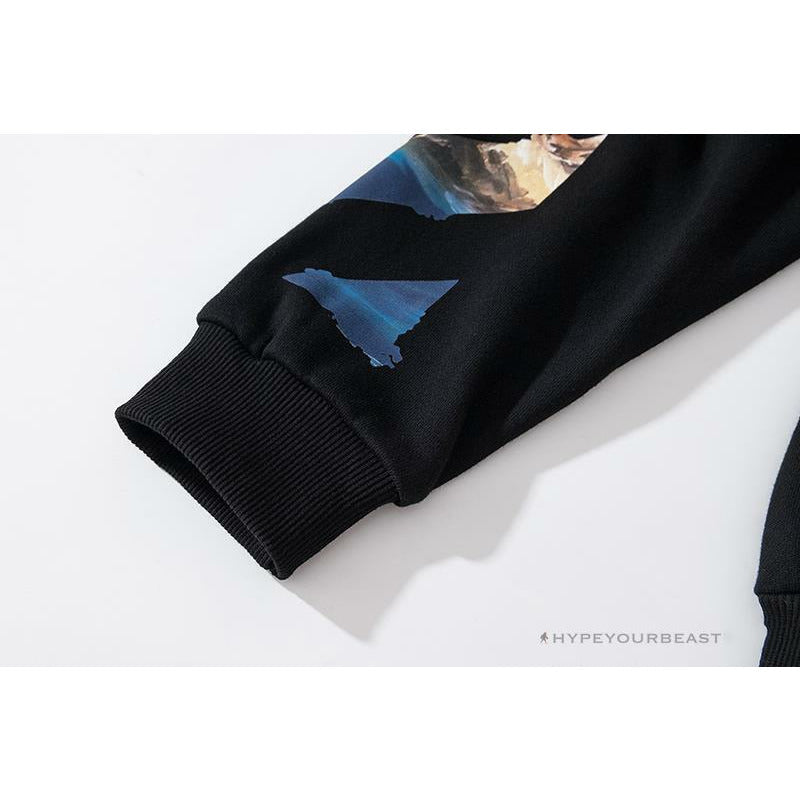 Off White Hoodie Black Sail