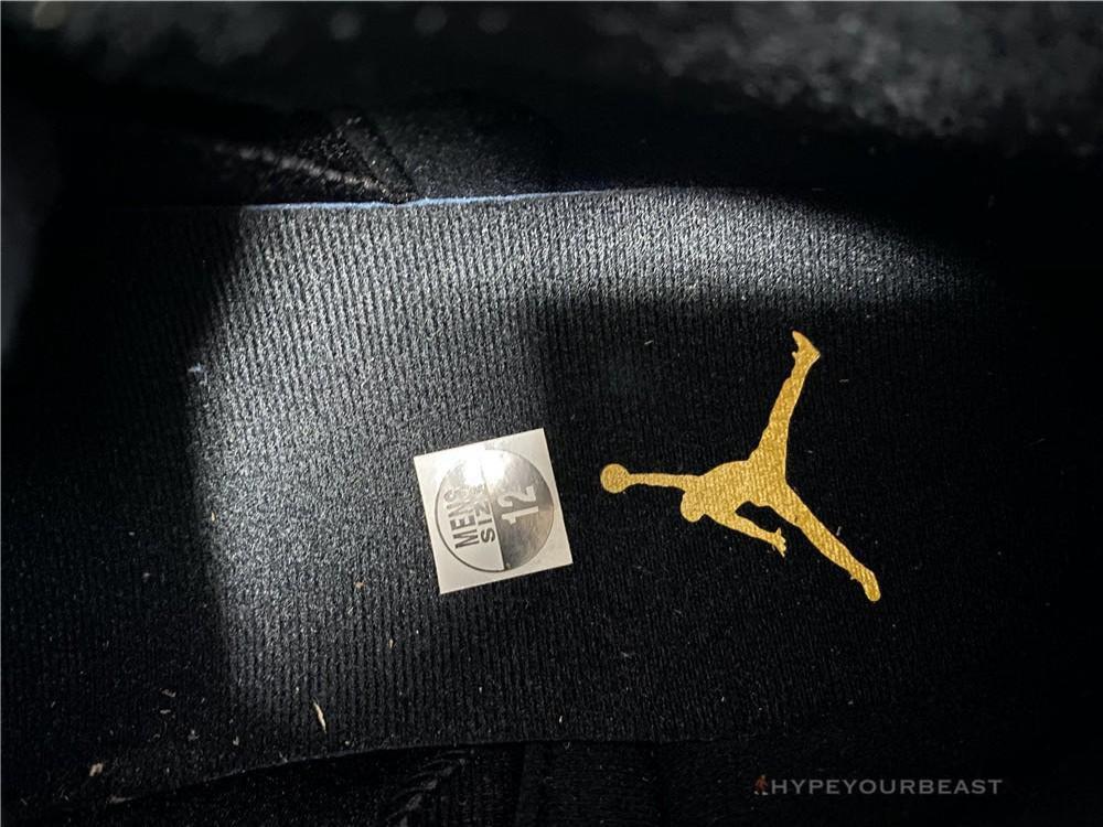 Air Jordan 12 Retro Black 'University Gold'