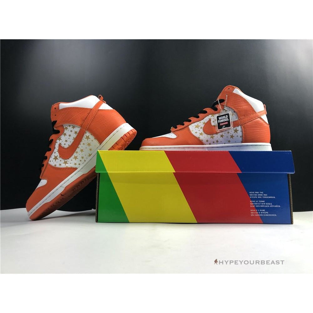 Nike SB Dunk High Supreme Orange Blaze