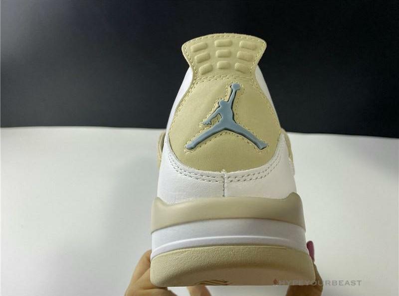 Air Jordan 4 White Gold