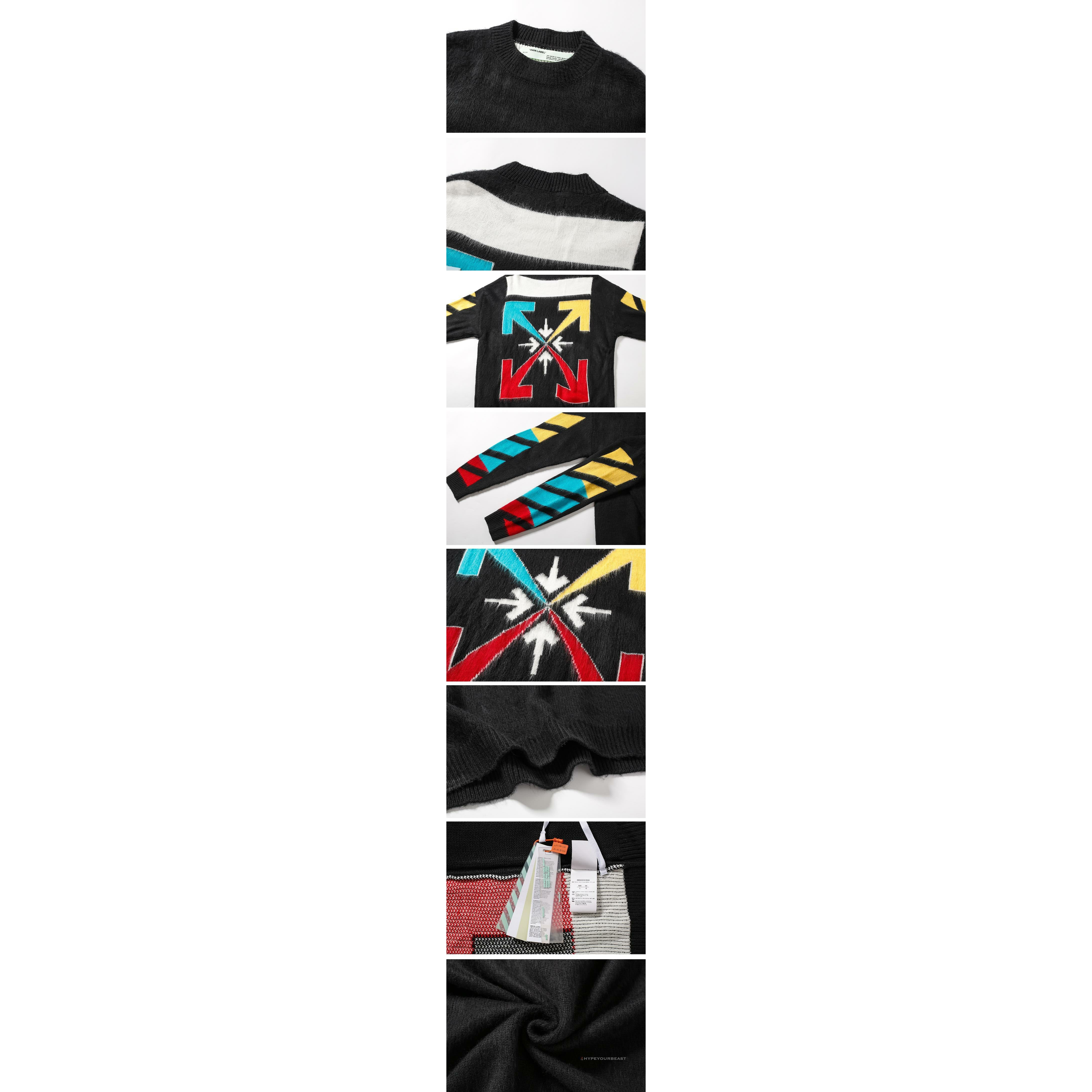 Off White Sweater Black