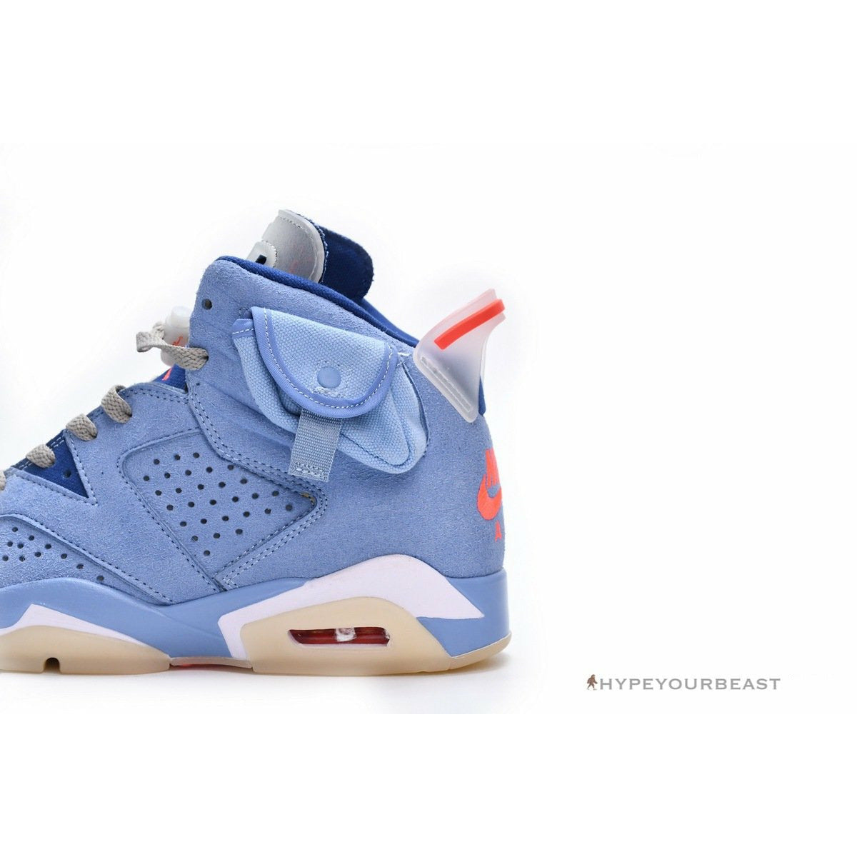 Travis Scott X Air Jordan 6 'British Khaki Blue'